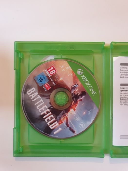 Battlefield 1 zamiana na grę xbox one badz ps4. Sprzedam