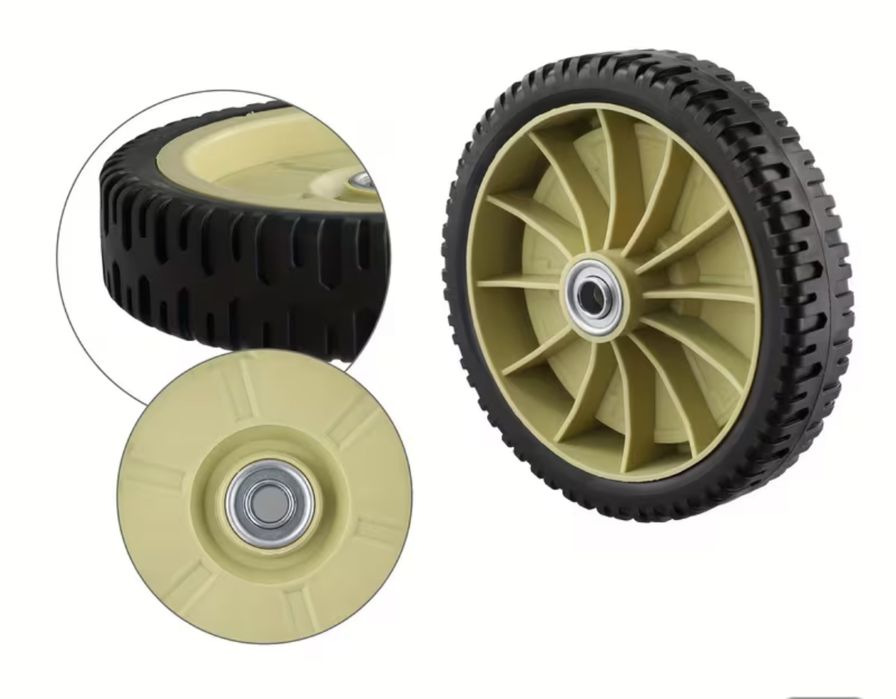 2 Rodas para cortador de relva.