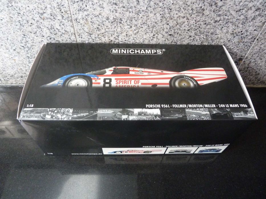 1:18 Minichamps, Porsche 956L, Spirit of America, AutoArt