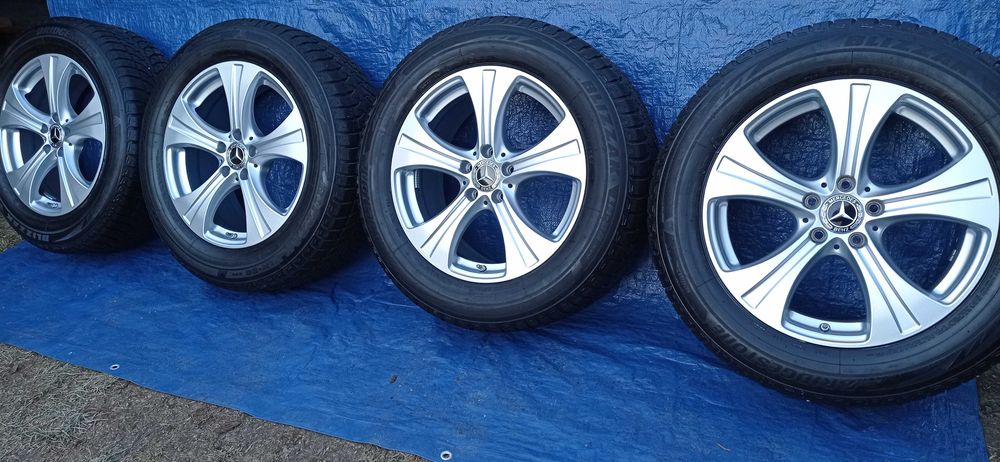 Felgi Koła Aluminiowe 235/60/R18 BRIDGESTONE 7.5mm 5x112 MERCEDES GLC
