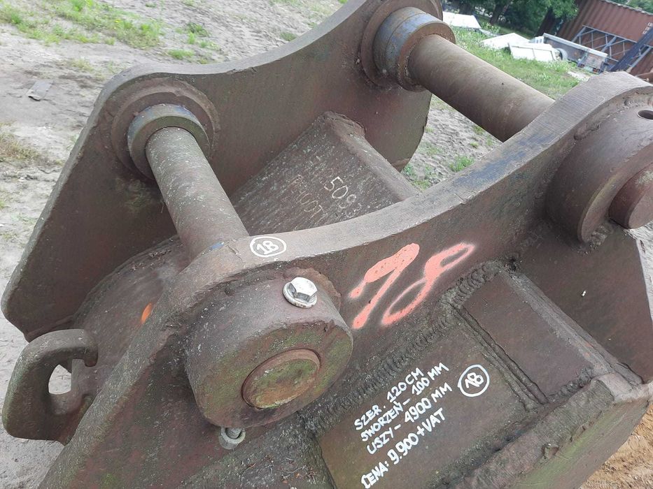 Łyżka kopiąca 120 cm Verachtert CW 30 40 Lehnhoff MS 21 25 SW
