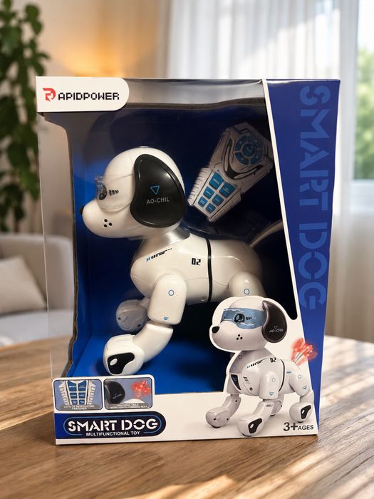 Робот-собака Smart Dog на пульті керування | Інтерактивна іграшка