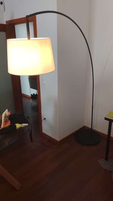 Arc flor lamp, novo simplesmente não encaixou na estética