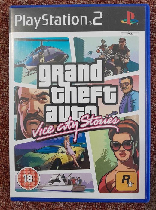 GTA Vice City Stories PS2 3xA – komplet