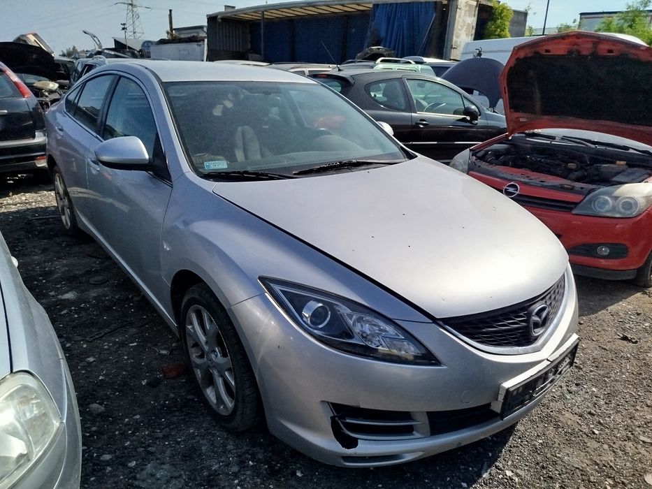 Mazda 6 gh kompletny przód maska zderzak lampy pas z chłodnicami błotniki wysyłka