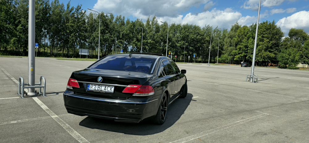BMW Seria 7 E66 745i 4.4 V8 333 KM | LPG PRINS | Black Sapphire Metallic | 20" Styling 166