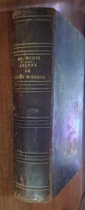Leçons Élémentaires de Chimie Moderne par M. Ad. Wurtz (1871)
