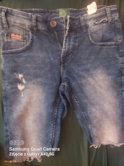 Spodenki jeans meskie Cropp