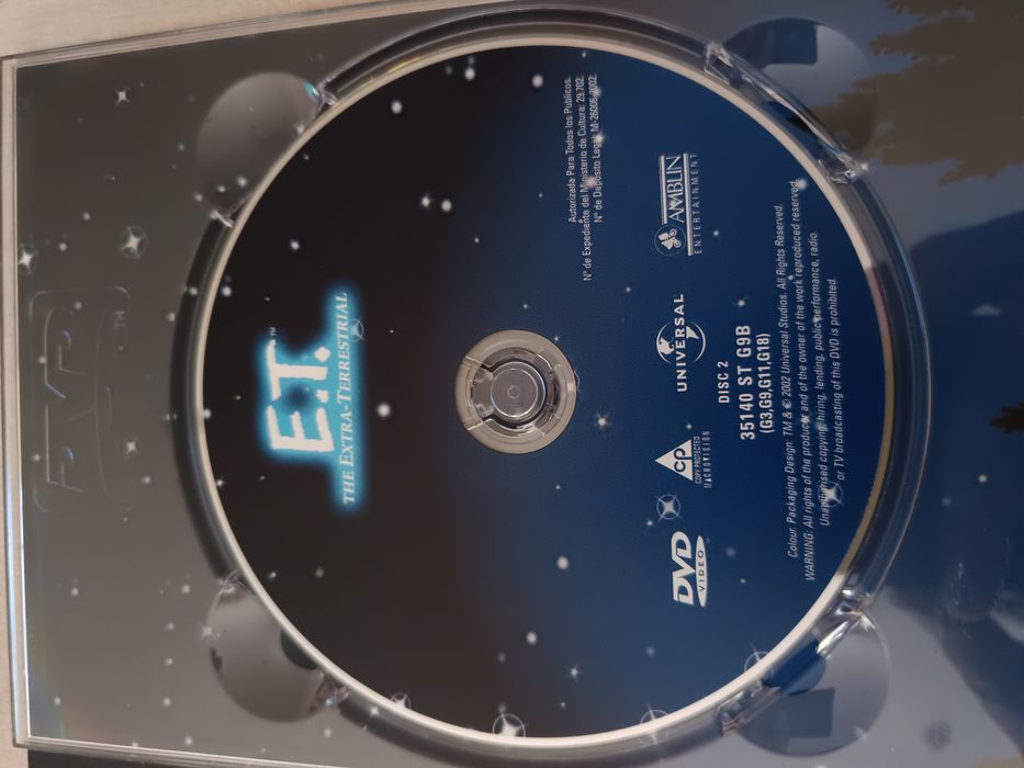 DVD E.T. extra terrestre