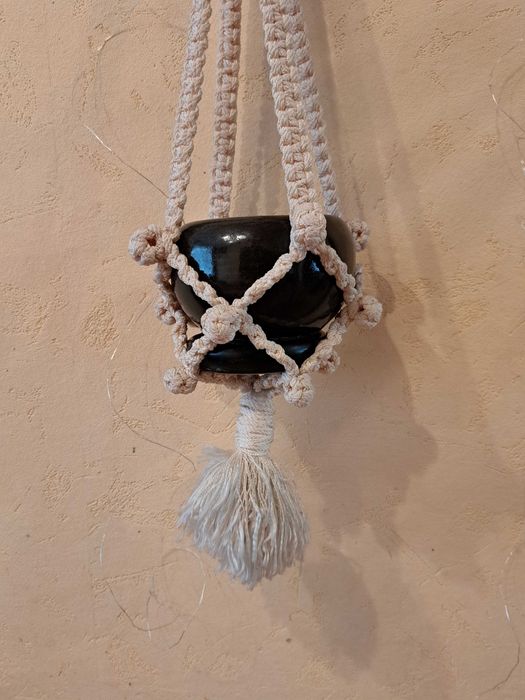 Макраме - підвіс для домашньої рослини + подарунок