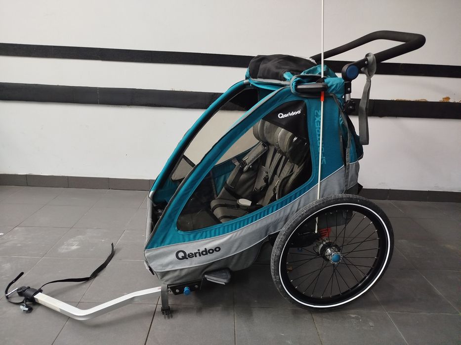Przyczepka rowerowa querido sportex 2