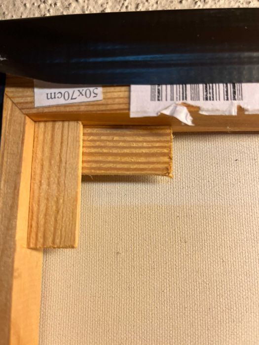 Pintura sobre Tela (50x70cm) - Camponesa