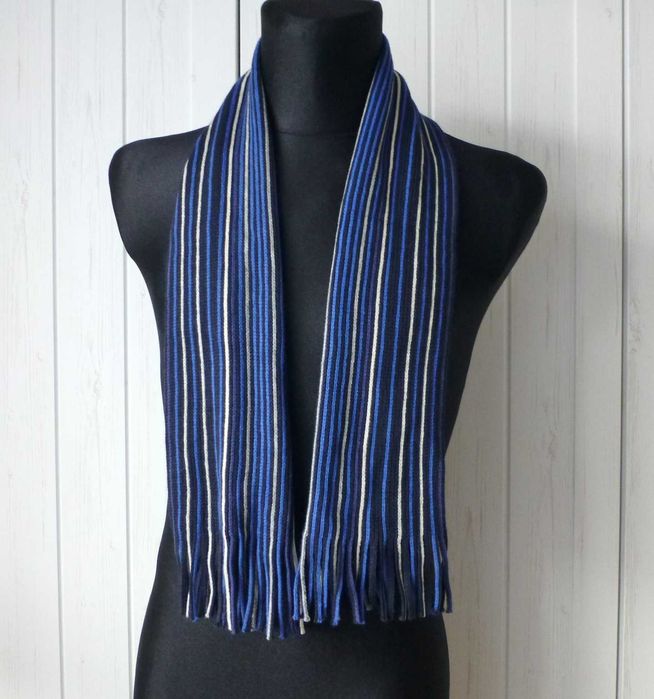 M&Co męski szalik w prążki