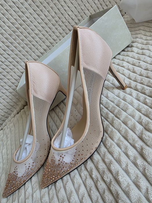 Туфлі Jimmy Choo Romy (туфлі-човники на шпильці 100 мм)