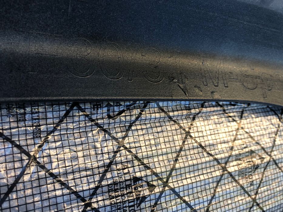 Накладка (диффузор) заднего бампера BMW F30 —-номер запчасти 158 57 44