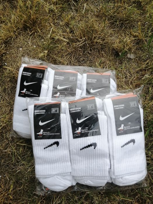 Skarpetki Nike 36-39, 20 par
