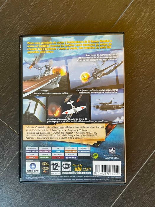 Jogo PC de aviões de guerra: Pacific Fighters