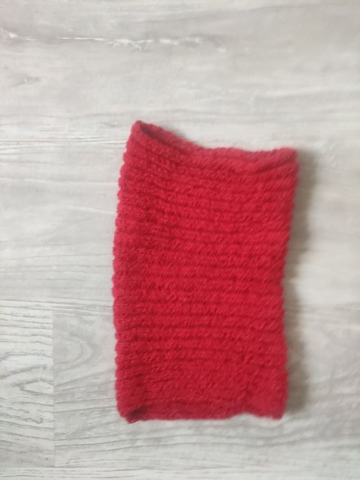 Komin czerwony, handmade