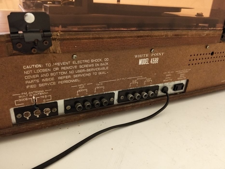 Radio Girasiscos Vintage, White Point Model 4588