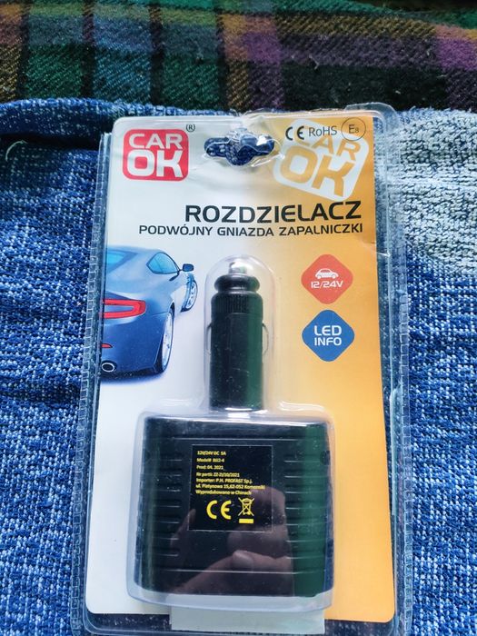 Zestaw ładowarek USB z adapterem MICRO USB