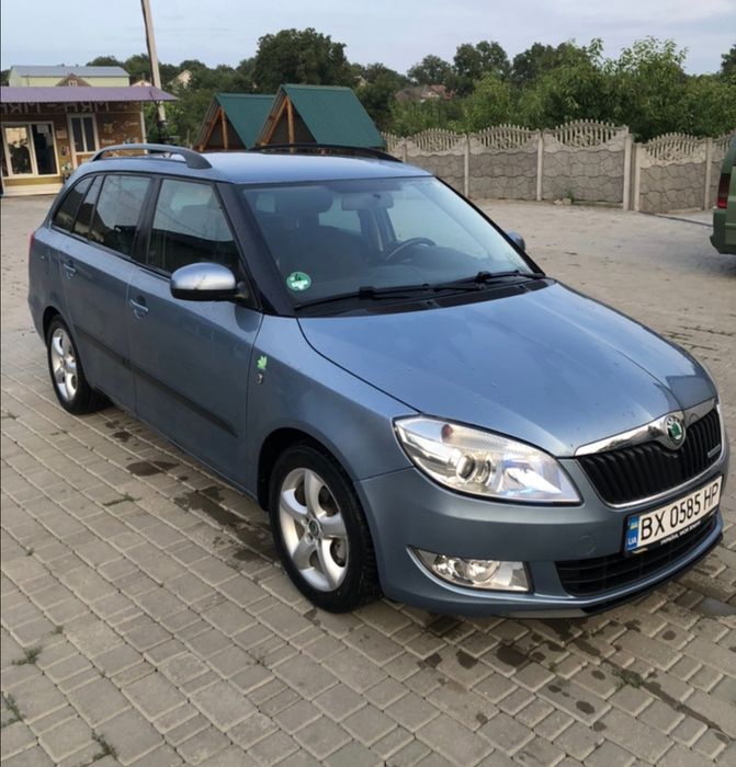 Skoda Fabia 2, рестайлінг, дизель