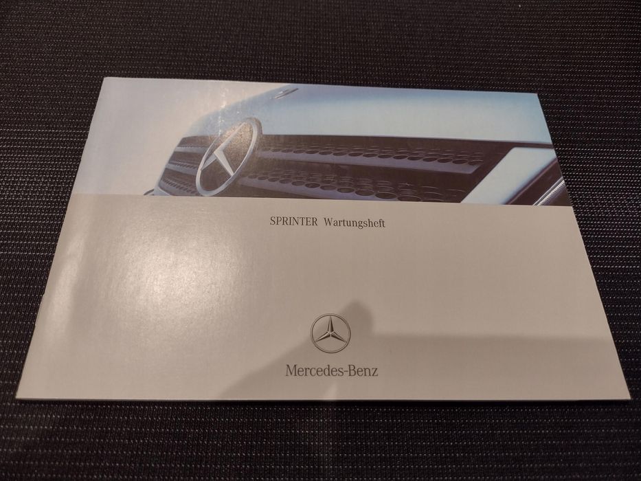 Mercedes Sprinter 2003 Książka Gwarancyjna Serwisowa Czysta