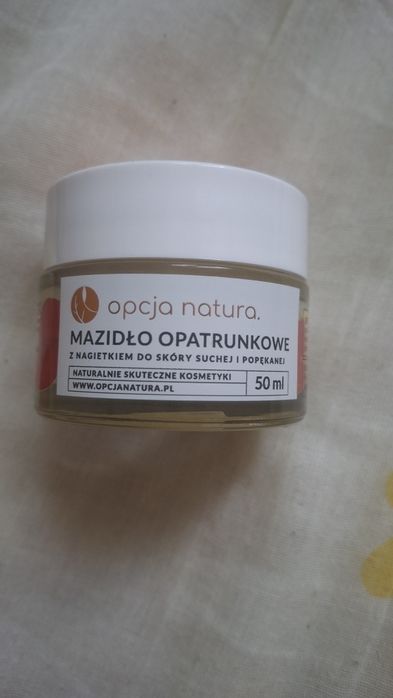 Mazidło opatrunkowe opcja natura