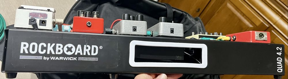 Pedalboard Rockboard by Warwick Quad 4.2