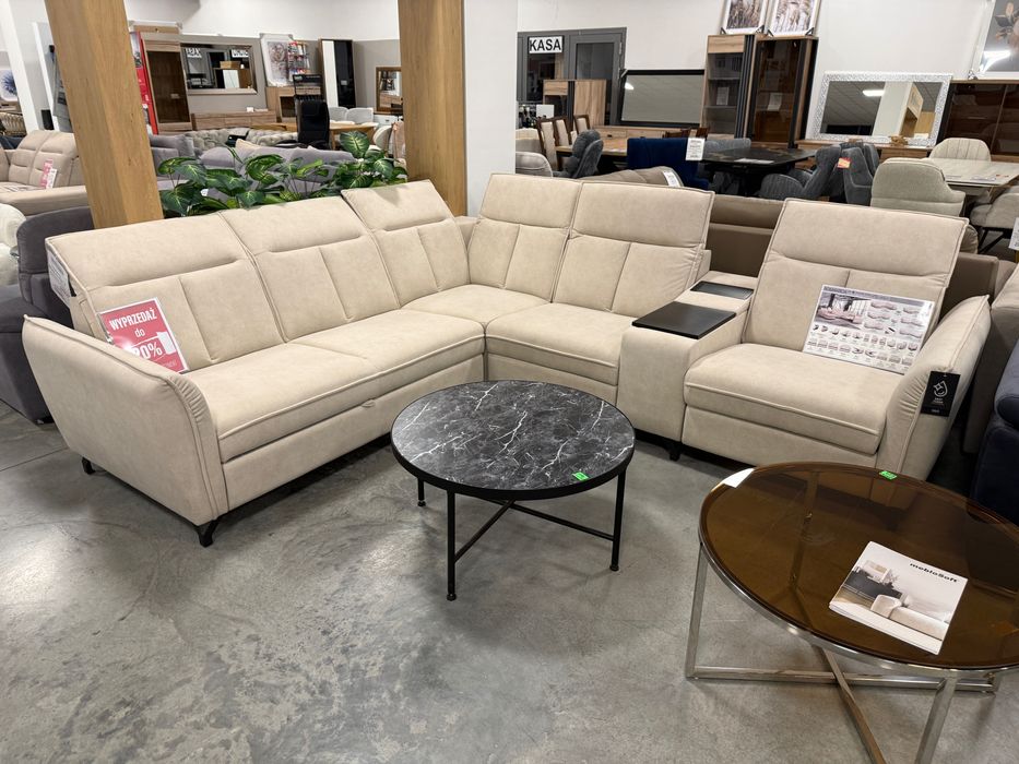 WYPRZEDAŻ! Narożnik modułowy Romantica, marka Meblosoft