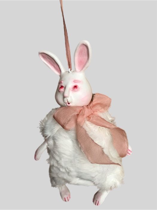 Підвіска-іграшка заєць ручноі роботи