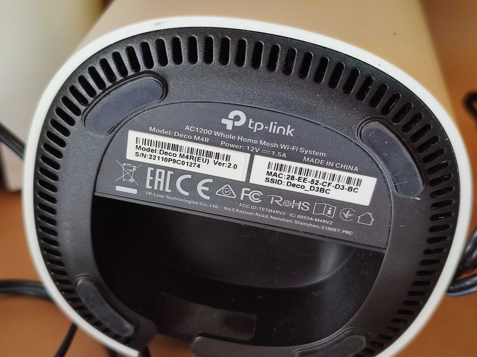 Tp-Link M4R Deco malha Mesh AC1200 Repetidor