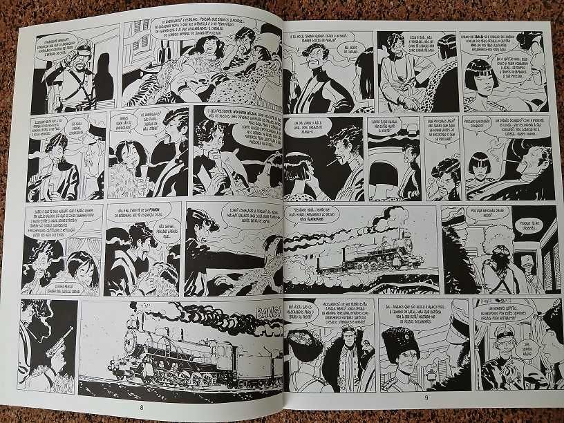 2 BDs - Corto Maltese na Sibéria (história completa)