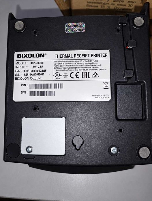 Чековий термопринтер BIXOLON SRP-350III — 2 900 грн