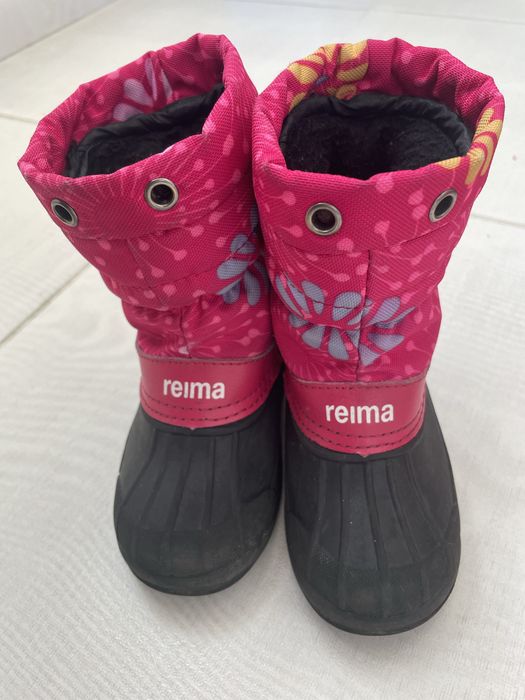 Сапоги зимние резиновые reima р 24 16 см