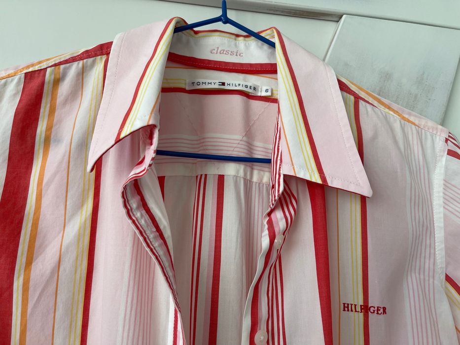 Tommy Hilfiger original. Рубашка коттон р S. Цена снижена!