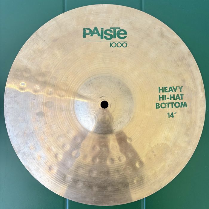 Paiste 1000 Heavy Hi-hats 14” de 1987
