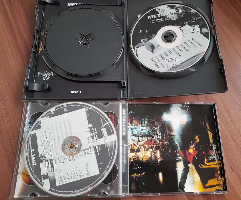 Metallica dvd/cd S&M