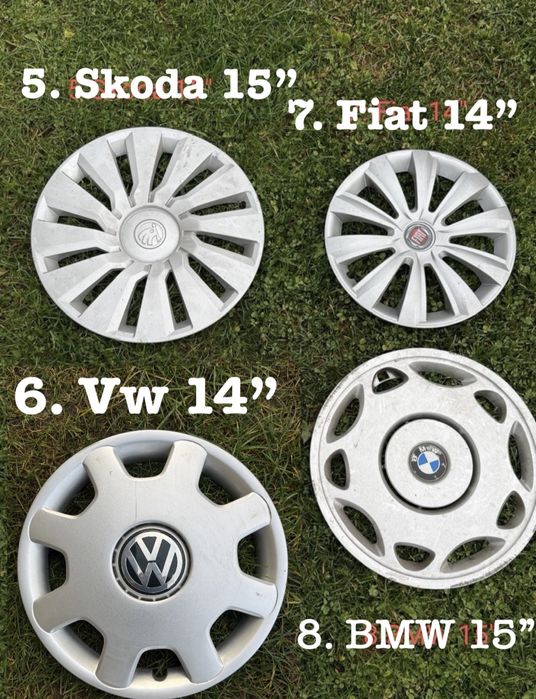 Kołpak Vw Renault Skoda Audi Toyota bmw fiat 14 15 16
