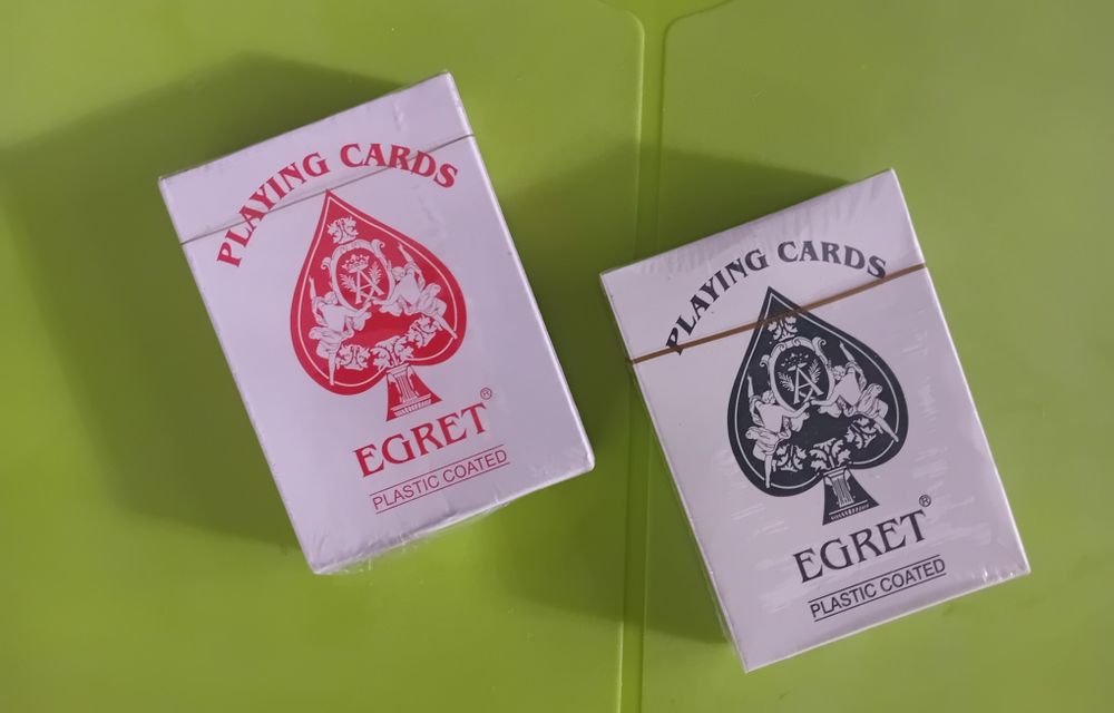 Baralhos de cartas Novas