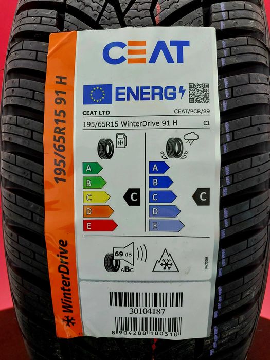 195/65 R15 91H Nowe zimowe opony Ceat Winter Drive