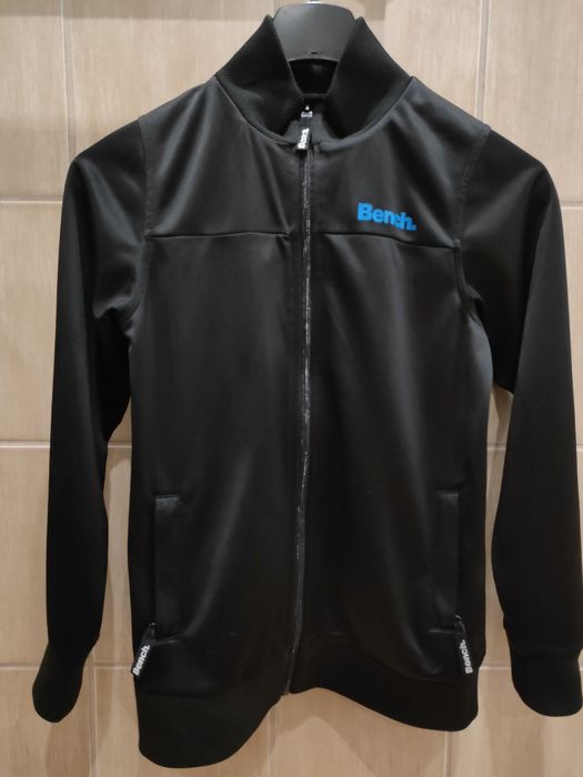 Bluza czarna Bench 146 152 sportowa suwak jak puma