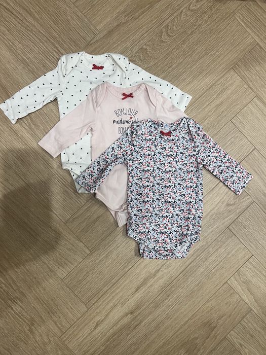 Zestaw trzech body r. 53 Tape a l'oeil