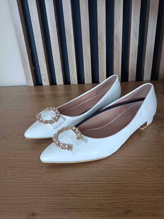 Buty ślubne rozmiar 42 stopa 26.5