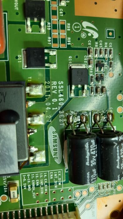 Placa inverter de tv Led Toshiba 46TL838