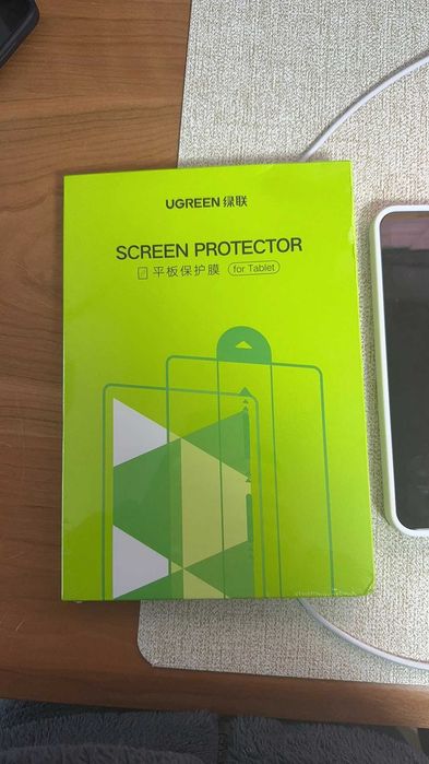 Скло фірмове стекло Ugreen для Ipad преміум якість легко клеїти