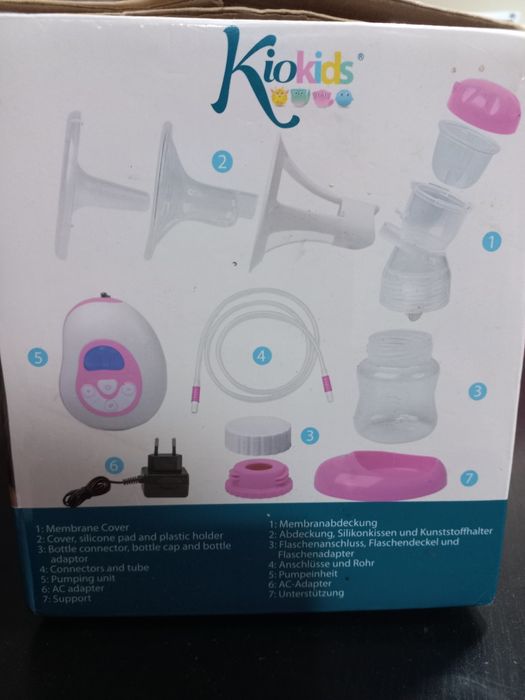 Bomba de tirar leite bebé