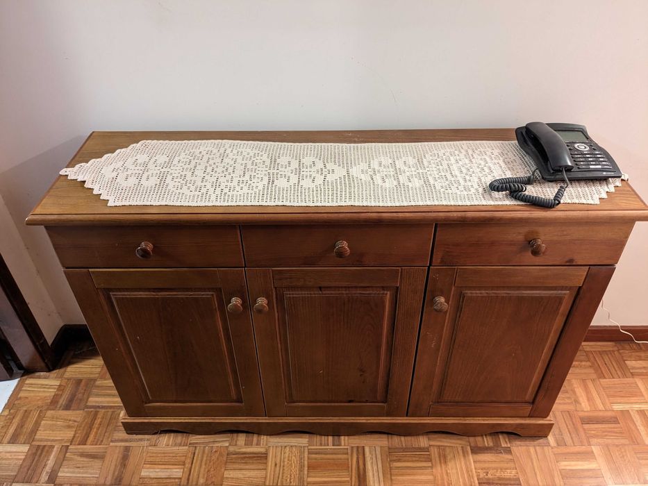 Movel de entrada com espelho