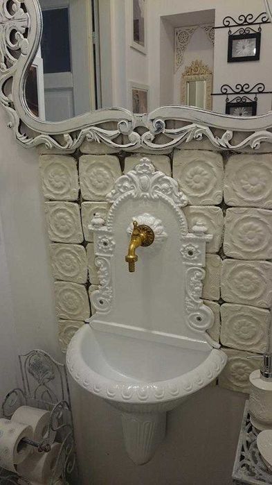 zlew  żeliwny umywalka ogrodowa wodnik Springbrunnen