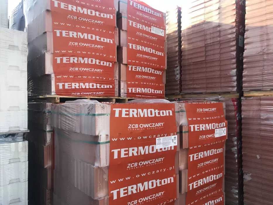 Mini-Max Porotherm TERMOton 11,5 PW kl,15 - 4,45 zł/szt dostawa Tir