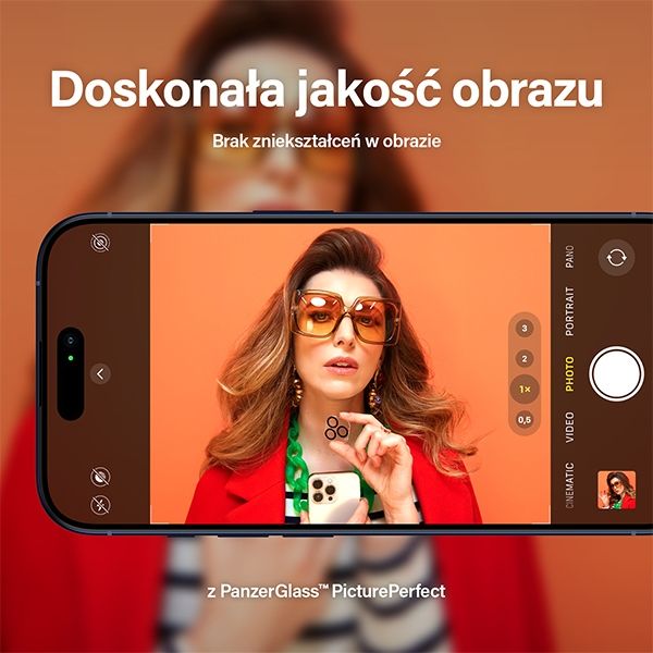 PanzerGlass Picture Perfect iPhone 15 Pro 6.1 / 15 Pro Max 6.7 czarny/black 1137 camera lens